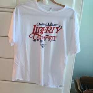 Liberty University Online Life T-Shirt Large